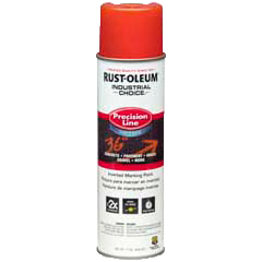 Rust-Oleum Industrial Choice M1800 Water-Based Precision Line Marking Paint from GME Supply